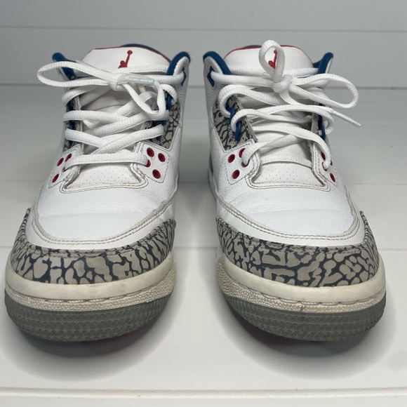 Authentic Air Jordan 3 Retro True Blues - Picture 1 of 6
